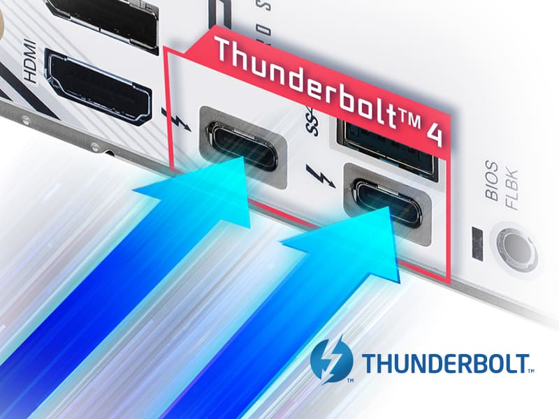 Thunderbolt™ 4/USB4 Type-C